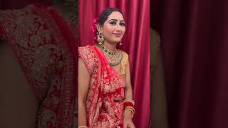 reception bride look#reception_makeup #receptionvideo #youtubeshorts #video ❤️🤩