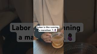 Labor is running a marathon 🤰🏿🏃🏾‍♀️ #labor #pregnancy #laboraid #redraspberryleaf #childbirth