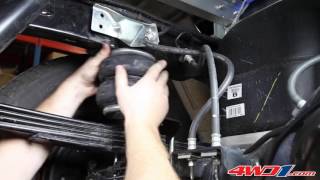 How to install Isuzu Dmax 2012+ Airbags