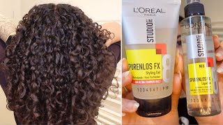 Ich hab das FLÜSSIGE Spurenlos FX Styling Gel an meinen 3a/3b Locken getestet 🫢 | IamAniva