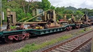 Tambaram EMU overtaking TNP EMD near Pallavaram | Indian Railways |