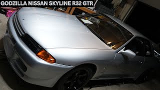 Nissan Skyline Godzilla R32 GTR  b role video sample footage