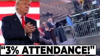 2 MIN AGO: Trump LOSES IT Over Empty Seats at His Latest Speech!