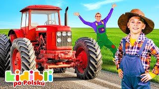 Traktory dla Dzieci | Edukacyjne Filmy o Pojazdach Rolniczych dla Dzieci | Kidibli