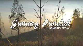 Kemping Ceria di Gunung Pundak