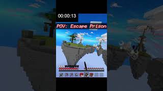 POV: Escape The Prison | Minecraft PvP A MEME COLLAGE