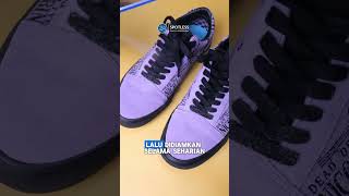 tips sepatu suede selalu bersih