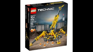 Lego Technic Compact Crawler Crane, set 42097 review