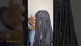 Knotless Box Braids by Braider and Hairstylist in Sacramento/ Modesto/ Stockton/ Fresno/ Los Banos