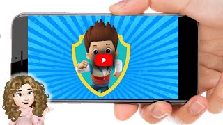 Video Invitacion Digital Animada Virtual del niño Ryder de los Paw Patrol