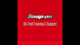 Snap-on On-Tool Training and Support