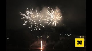 BRIVIO -   FUOCHI D'ARTIFICIO SUL FIUME ADDA