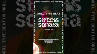 "Streets Sonata" — UK Drill Type Beat | Central Cee Type Beat | #DrillTypeBeat #shorts