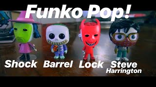 Funko Pop Haul! Stranger Things Steve (Bandana) & Nightmare Before Christmas Lock, Shock & Barrel