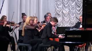 Marian Pukaliak -- Mozart Piano Concerto #26 in 2nd mov. Larghetto