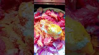 hyderabadi ambada chukke ki bhaji mutton ka salan #like# karou #subscribe# karou