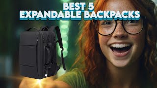 ✅ BEST 5  Best Expandable Backpacks On Aliexpress | Top 5 Best  Best Expandable Backpacks In 2024