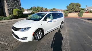 2018 White Chrysler Pacifica Hybrid Touring L HOV 60 1080 02 22