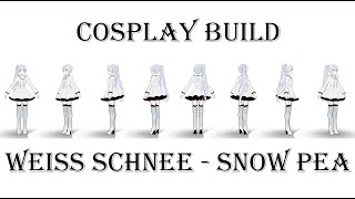 Cosplay Build: Weiss Schnee - Snow Pea Dress