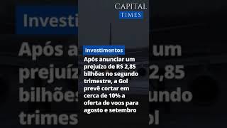 Após prejuízo de R$ 2,85 bilhões Gol vai cortar voos