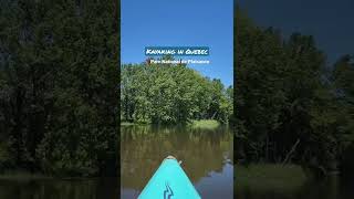 Kayaking in Parc National de Plaisance, Québec. Less than 2H from Montreal.