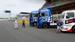 Le mans truck race 2021 team presentation