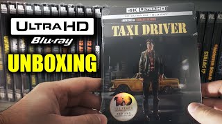 Taxi Driver 4K Blu-ray Steelbook Unboxing