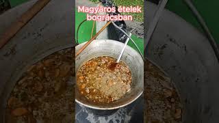 Bográcsban főtt ételek.Food cooked in a pot. #shortvideo #shortsvideo #shortvideos #shortvideoviral