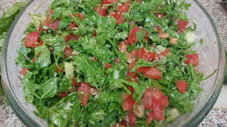 तबूले- एक नई सलाद | Tabbouleh - A Most Popular Arabic Salad