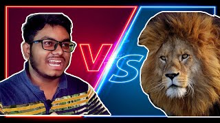 DARPAN VS LION (In the INDIAN JONGOL)