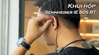 Khui hộp Sennheiser IE 80S BT - Chiếc tai nghe không dây chuẩn Audiophile đầu tiên