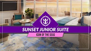 Icon of the Seas | Sunset Junior Suite (JT): Cabin Tour