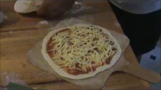 How I cook pizza on a stone 1