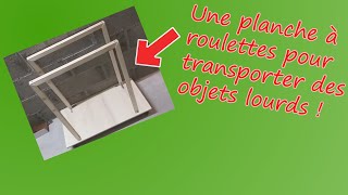 COMMENT FAIRE UNE PLANCHE A ROULETTES ? (# Invention-16)