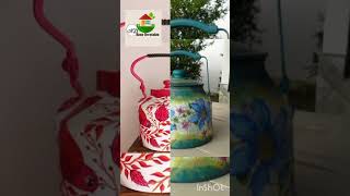 painted teapot#shorts#shortsviralvideo#shortsyoutubeindia#paintedteapot#homedecoration#decoreidea