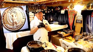 Lunch in A CIRCUS TRAIN w/ A WALLENDA & Presidential Gold Medal Veteran! BOB'S TRAIN