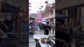 skills pedagang martabak di china #shorts