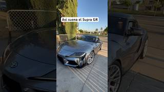 El poder del Supra GR #foryou #supragtr #toyota #toyotasupra #fy #fyp #fypシ゚viral #shortvideo #car