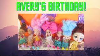 AVERY'S BIRTHDAY!  Ep.14  ~Dancing Toys Channel~