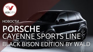 Porsche Cayenne Sports Line Black Bison Edition by Wald (PO536) 2019 года