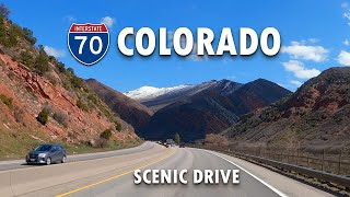 Scenic Drive from Grand Junction to Glenwood Springs, I-70, Colorado