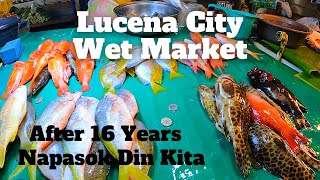 LUCENA CITY PUBLIC MARKET / WET MARKET / #seafood #buhayofw #ofw #ofwlife