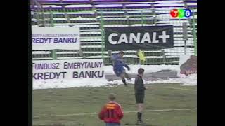 SKRÓT | Stomil Olsztyn - Lech Poznań 1:1 (18.03.2000 r.)