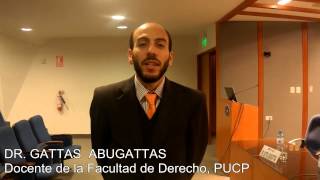 Dr. Gattas Abugattas Giadalah - 25 años de 'Derecho & Sociedad'