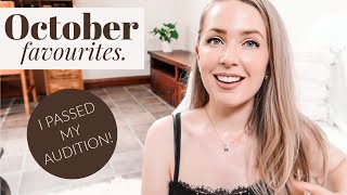 I PASSED MY ORCHESTRA AUDITION // Life Update + October Favourites