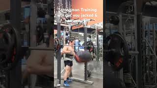 STRONGMAN TRAINING - will get you jacked & make you harder to kill 😤