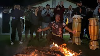 NA FOGUEIRA /PONTOS DE EXÚ /POMBAGIRA E DEMANDA-laroye aquecimento pra festa do tranca rua