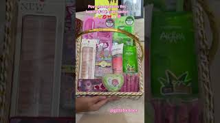 Pov : she deserves this beautiful skin care basket ✨🥹💋🎀🫶🏻🩷 #youtubeshorts #@giftsbynoor-j2r