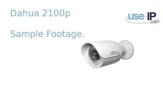 Dahua 1.3mp bullet camera sample footage.