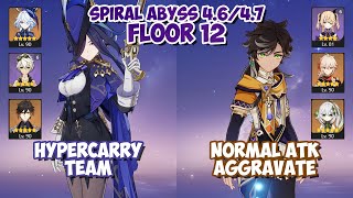 Clorinde HyperCarry & Sethos Aggravate | Spiral Abyss 4.6/4.7 | Genshin Impact